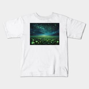 The magic of St. Patrick's Day Wall Art Kids T-Shirt